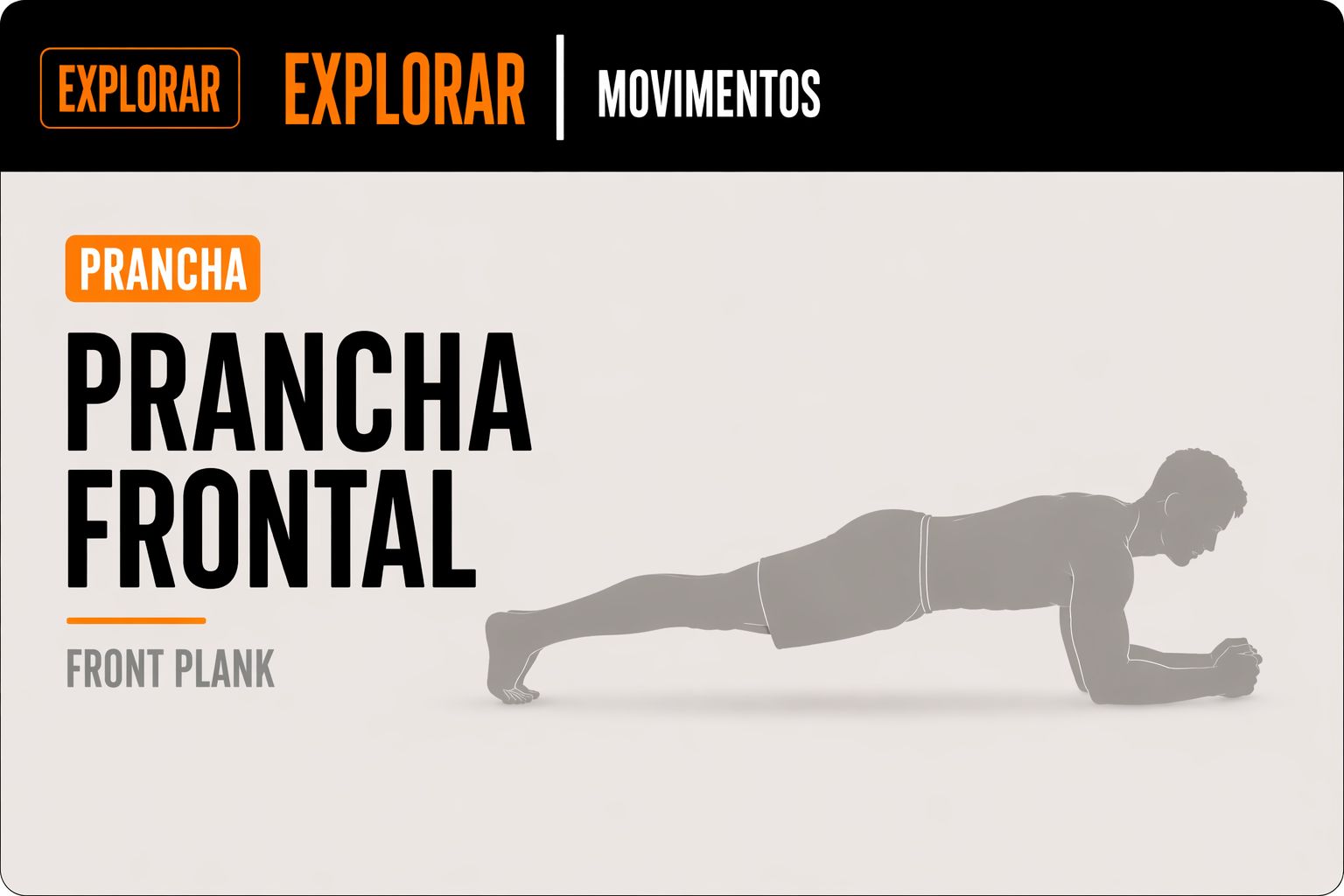 Movimento Prancha da Linha Metabólica